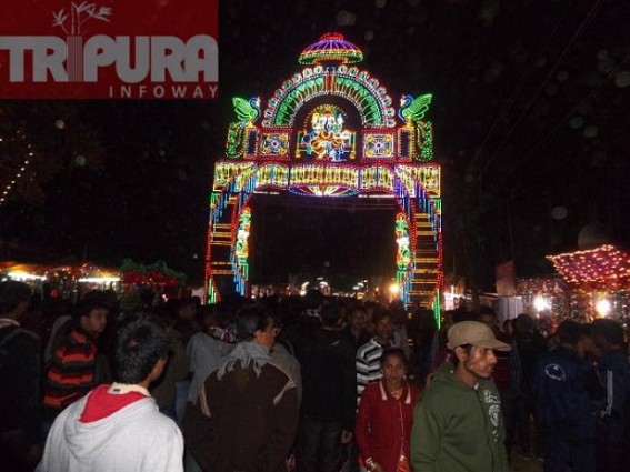 Kamalpur: 119th Maharas Jatra and Utsav concluded amidst enthusiasm and celebration till morning